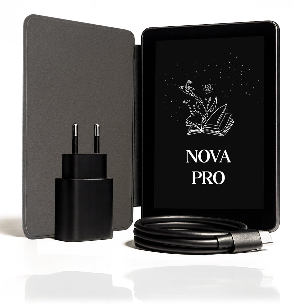 SwayTosh E-Reader Nova Pro – 6 inch 2025 – 64GB + Cloud Opslag – Ereader Met Luxe Hoes – Storytel-Ondersteuning – Schermverlichting en Nachtmodus – E Reader Voor Ebook & Luisterboeken – Met Oplader — afbeelding 1