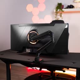Arozzi Nova 34" Gaming Monitor - Curved - UWQHD VA - 165Hz - Zwart — thumbnail 5
