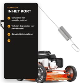Dailygoods- Gouverneurveren 6x Set - Compatibel met Mountfield RV150/SV150/M150/V35 - Staal - Motoronderdelen - Vervangingskit - Efficiëntie behouden - Motorveren — thumbnail 2