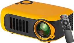 Projector voor mobiele telefoons, 1080p HD-weergave, afstandsbediening, draagbaar / 17 x 16 x 8,5 cm, 1000 lumen, HDMI-compatibel, voor livestreaming, woonkamer en camping. — thumbnail 1