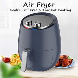 Heteluchtfriteuse - Olievrije Frituurpan - Gezond Koken - Instelbare Temperatuur - 36 Liter - Multicolor — thumbnail 3