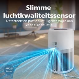 Philips PureProtect 900 Series - Luchtreiniger - CADR 250m3/u - Ruimtes tot 65m2 - 3 laags HEPA filtratie - Air+ App - Stille Reiniging - Compact - Wit - AC0950/10 — thumbnail 9