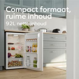 KitchenBrothers Koelkast - 92L - Tafelmodel - IJskast - Frigo - Vrijstaand - Wit — thumbnail 4