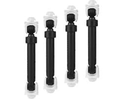Schokdemper voor wasmachine (8182703) — Met gespen aan beide uiteinden — Anti-vibratie-/anti-schudstang voor voorlader — Dempingsaccessoire-4-Pack