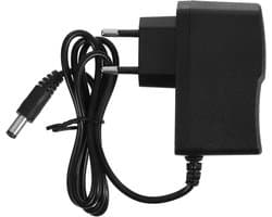 100-240V DC 6V 1A Power Adapter met EU Plug - Power Adapter voor Elektronische Apparaten - Compatibel met Monitoren Televisies en Camera Systemen