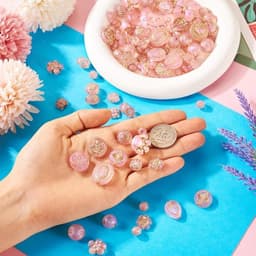 Diverse kleurrijke acrylkralen in bulk voor het maken van armbanden, kettingen en oorbellen, ideaal voor creatieve sieraden en knutselprojecten — thumbnail 5