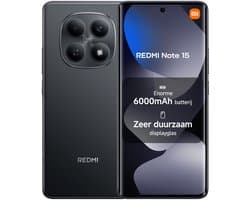 Smartphone-REDMI Note 15-6GB+128GB-Zwart