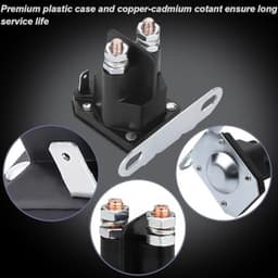 725-1426 Starter Solenoid voor MTD 925-1426 925-1426A 725-1426A 725-0771 925-0771 voor Snapper 18817 75671 voor Toro 112-0309 334009 B 435 0 65 Grasmaaier 12V 80Amp Starter Relais Solenoid — thumbnail 2