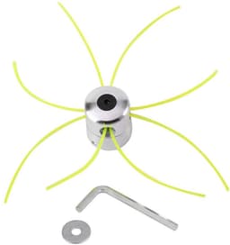 Universele Aluminium Trimmerkop met Snijdraad Set - Accessoires voor Grasmaaier — thumbnail 1