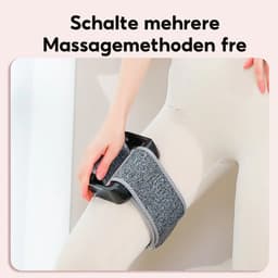 Massagepistool met 6 intensiteitsniveaus, 3 ritmemodi, handmassageapparaat, elektrisch massagepistool met heupband, oplaadbaar. — thumbnail 4