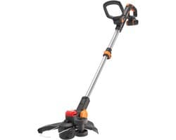 QUOVO® Kantenmaaier - Grasmaaier - Accugrasmaaier - Zwart/Oranje - 110cm x 35cm x 1cm
