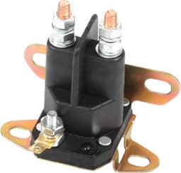 Startrelais Grasmaaier - Relais Starter - Motor Starten - Universeel 3-polig - 12V 100A - Zwart — thumbnail 1