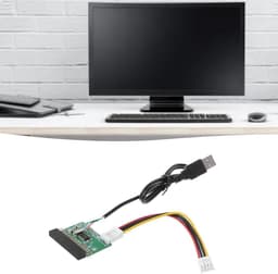 Externe diskettestation - Converter schijf - Gegevens overzetten - Hoge snelheid USB - 20 cm kabel - Zwart — thumbnail 3