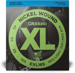 D'Addario EXL165 Nickel Wound Bassnaren (45-105) — thumbnail 4