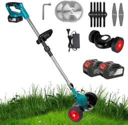 Innovastore Draadloze Elektrische Grasmaaier - Grasmaaier - Trimmer - Tuingereedschap - 3-in-1 Veelzijdige Snijder- 1500W — thumbnail 1