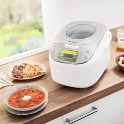 Keukenmachine - Multicooker Robot - Maaltijden Bereiden - 45 Kookprogramma's - 5 Liter - Wit — thumbnail 3