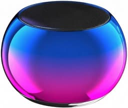 Oneay Draagbare mini Bluetooth-speaker – Oplaadbare bolvormige speaker met krachtig geluid en verbeterde bas – Compact design voor thuis, reizen, feestjes, buiten en bureaugebruik — thumbnail 1