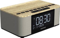 Kenwood CR-ST55DAB – Compacte DAB+ wekkerradio met Bluetooth, USB en verrassend krachtig stereogeluid - Houtkleur — thumbnail 1
