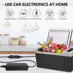 Auto Stroomadapter - Omvormer Transformator - Koelbox Bandenpomp - 120W 10A - 240V naar 12V — thumbnail 4