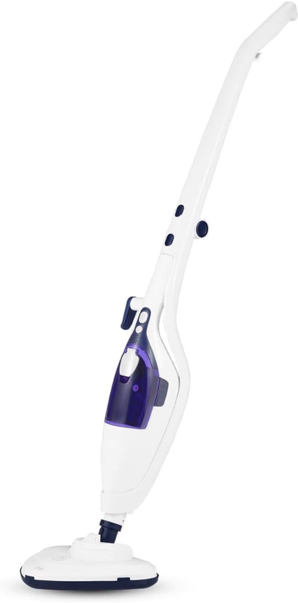 Florixa® Dweilsysteem Elektrisch - Elektrische Mop - Elektrische Dweil - Wit - ‎115cm x 28cm x 21cm — afbeelding 1