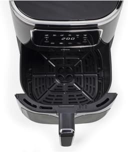 Olievrije Friteuse - Airfryer Gezond - Gezond Frituren - 6 Kookprogramma's - 5 Liter - Zwart — thumbnail 3