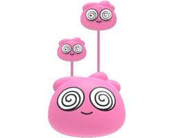 Oordopjes Kinderen - Koptelefoon Kind - Muziek Luisteren - Kleurrijke Karakters - Universeel - Roze