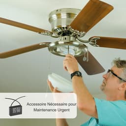 Condensator Plafondventilator - Startcondensator Motor - Ventilator Starten - Laag Verlies - 15 uF - Zwart — thumbnail 1