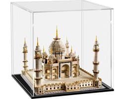 Transparante Acryl Vitrine voor Beeldjes en Miniatuurauto's, Ideaal voor Verzamelobjecten en Decoratie (10x10x10cm)