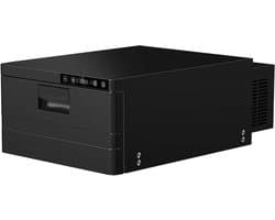 Draagbare Compressorkoelkast - Mini Koelkast Vriezer - Voedsel Koelen Onderweg - Snelle Koel Prestaties - 24 Liter - Zwart