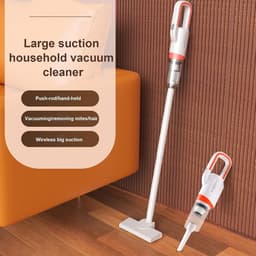 Draadloze Stofzuiger - Draagbare Handstofzuiger - Auto Interieur Reinigen - Draadloos Opladen - 114 cm - Oranje — thumbnail 3