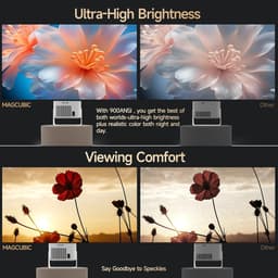 NordHaus Smart Beamer - Android 14 Projector - Draagbare Thuisbioscoop - Native 1080P en 900 ANSI - HY350MAX Voice Control — thumbnail 5