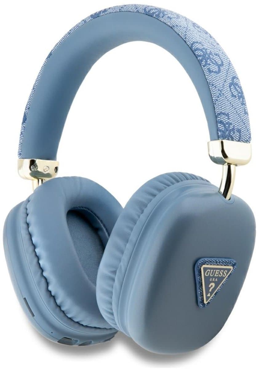 Guess 4G Triangle Bluetooth Stereo Over-Ear Koptelefoon - blauw — afbeelding 1