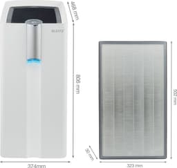 Leitz TruSens Z-7000 190 m² 54 dB 100 W Wit — thumbnail 2