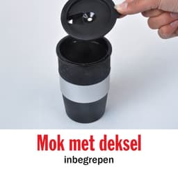 All Ride Koffiezetapparaat 24Volt Auto en Vrachtwagen - Koffiepadmachine voor Koffiepads - Koffiezet Apparaat met Koffiebeker - Auto Accessoiries voor Onderweg - Zwart — thumbnail 3