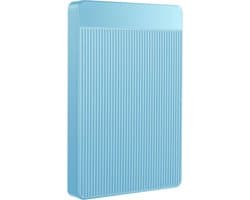 Externe Harde Schijf Extern 500GB Ultra Slim Draagbare Harde Schijf USB kabel HDD Opslag Compatibel voor PC, Mac, Laptop, Xbox, Xbox One, PS4 (Zwart) HD-006 - 500GB - Blauw