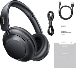 UGREEN HP202 HiTune Max5 Hybrid ANC Draadloze Koptelefoon Bluetooth 5.0 Zwart — thumbnail 4