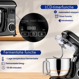 Mixer Met Mengkom - Keukenmachine - Keukenmachines - Keukenrobot - Keukenmixer - Deegmachine - Kneedmachine - Deegmixer - Mixer - Mixer Met Mengkom Keukenmachine - Mixer Met Kom - Mixer Keukenmachine - Keukenmixer Met Mengkom - Keukenmixers — thumbnail 3