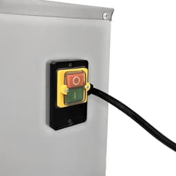 KuKoo Gevogelte Plukmachine - 50cm - Kip, Kalkoen en Eend - Roestvrij Staal - 99 Rubberen Vingers - Waterpijp - Zilver — thumbnail 2