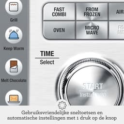 3-in-1 Combi Oven: Airfryer, Heteloven en Magnetron met Inverter Technologie — thumbnail 4
