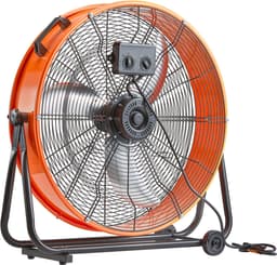 VEVOR Trommelventilator Vloerventilator Staande Ventilator 3 Snelheden 145W Incl. Timer — thumbnail 2