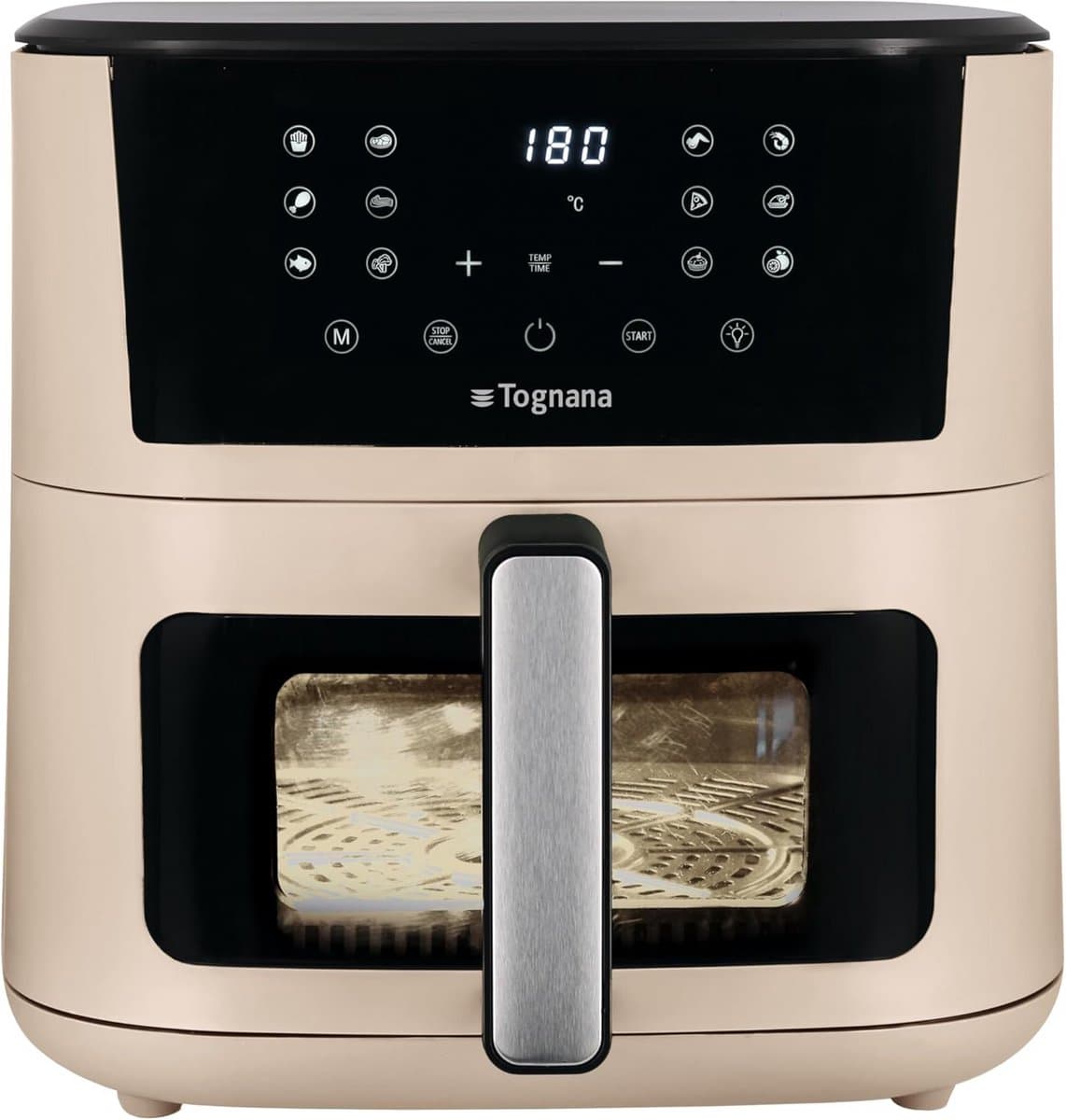 Grote Heteluchtfriteuse 10 Liter Digitaal met Venster en Timer — afbeelding 1