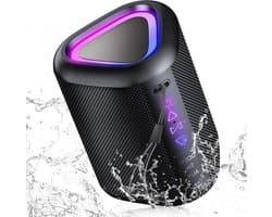 Draagbare Bluetooth Speaker met LED Licht en 5.4 Connectiviteit