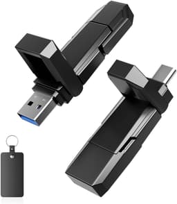 SCH® SSD Externe Harde Schijven - SSD Externe Harde Schijf - Zwart - ‎13cm x 9cm x 2cm — thumbnail 1