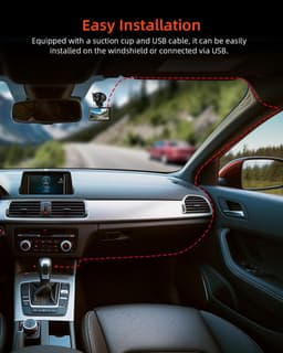 Dashcam Auto 1080P Full HD – 3 Inch IPS Display, 176° Groothoek, 32GB SD-Kaart, Nachtzicht, G-Sensor & Parkeermodus — thumbnail 3