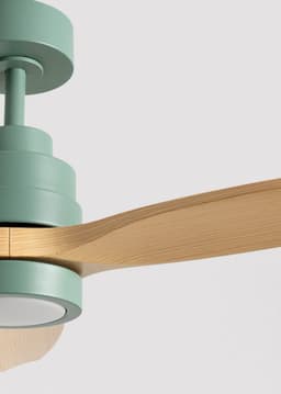 CREATE - Stille plafondventilator van 40 W met technische ABS-bladen, verkrijgbaar in verschillende maten - M - Met licht - Afstandsbediening - WIND STYLANCE — thumbnail 2