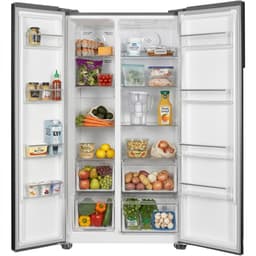 Heinner HSBS-HM532NFINVXD Amerikaanse Side-by-Side Koelkast – 532 L – Inverter No Frost – Smart Eco Functie – LED Touch Display – RVS – 5 Jaar Garantie — thumbnail 3