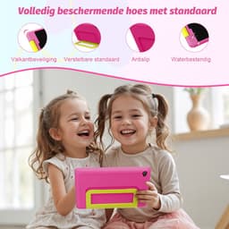 Hotlight 10.1 Kindertablet – Android 15 Tablet met Toetsenbord – Rose Tablet Hoes Sleeve – Stylus - Muis – 20 GB RAM/64GB ROM - Ouderlijk Toezicht – Vanaf 3 Jaar — thumbnail 3
