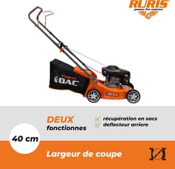 Benzine grasmaaier met 40 cm Maaibreedte voor Gazons tot 1300 m — thumbnail 5