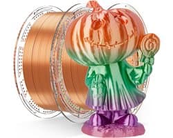 Zijdeachtig Regenboog PLA Filament 1.75mm Set voor 3D Printers, 2 kg