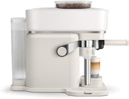 Philips Baristina Latte - BAR400/00 - Espressomachine - Pistonmachine - Cappuccino - Automatische Melkopschuimer - Wit — thumbnail 2
